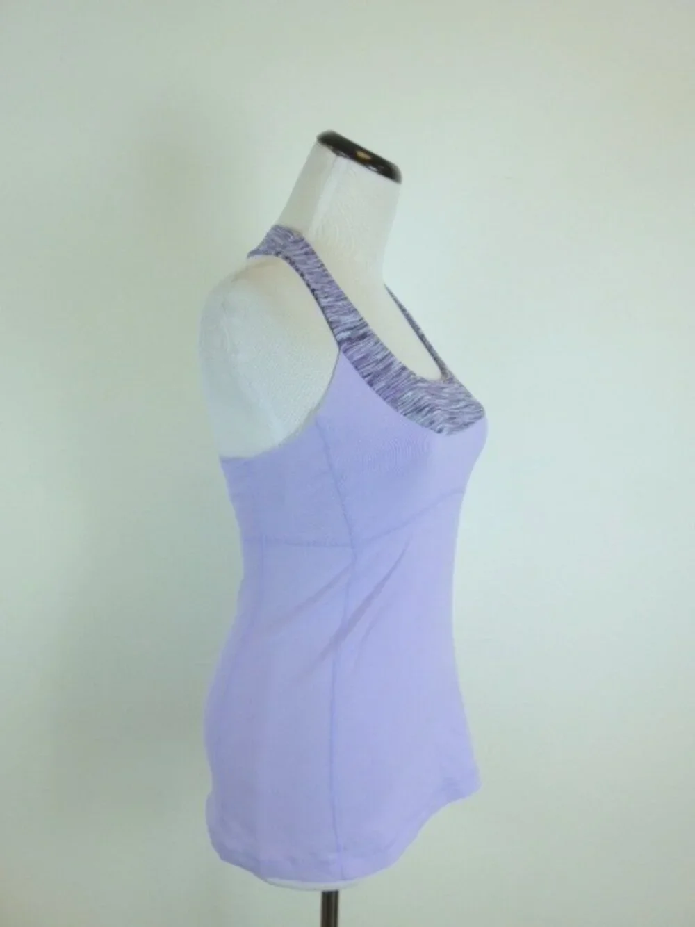 LULULEMON lavender SCOOP NECK T BACK Tank TOP 6